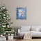 Stupell Industries Joy Nautical Holiday Seashells Framed Floater Canvas Wall Art